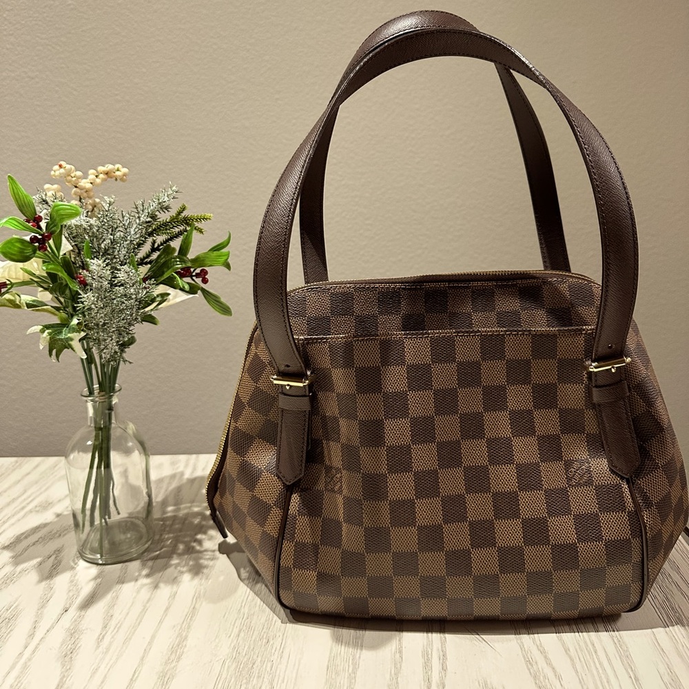 ❌SOLD ❌ EUC Auth Louis Vuitton Belem Damier MM Brown